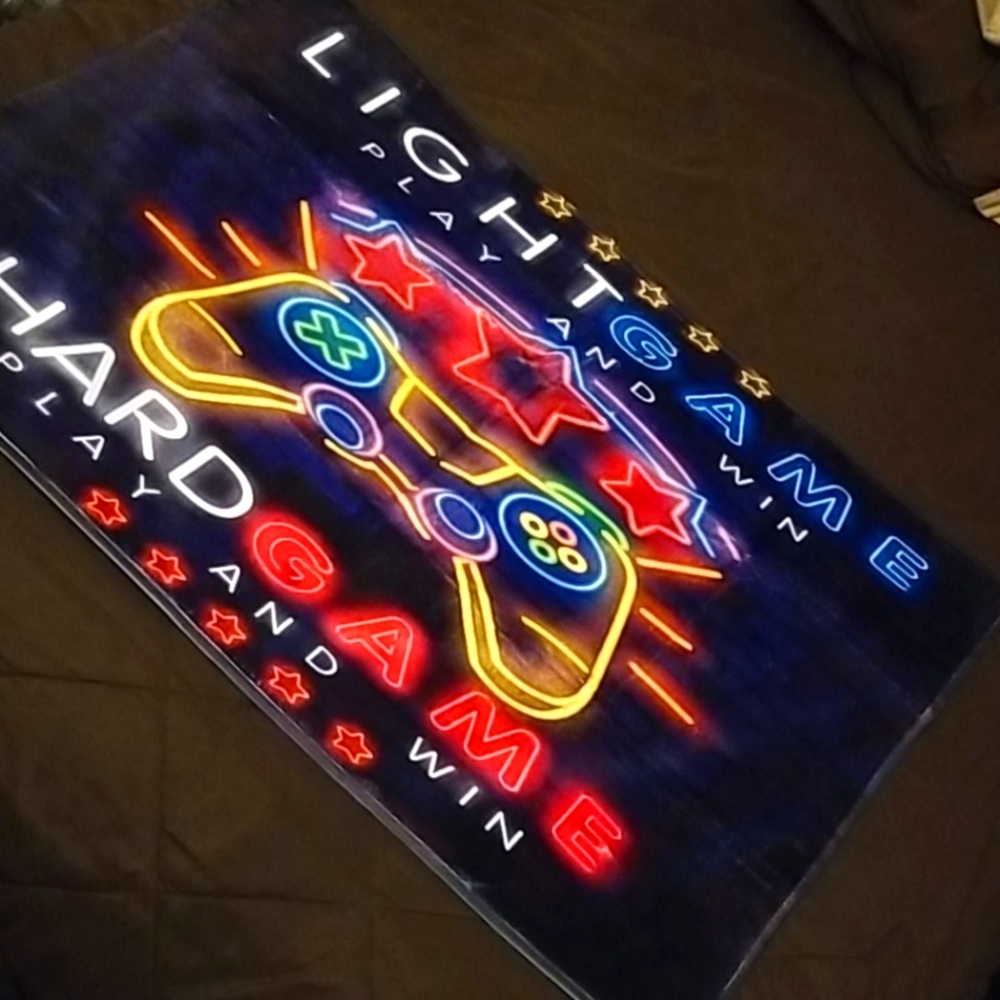 Gamer Themed Area Rug Brand New